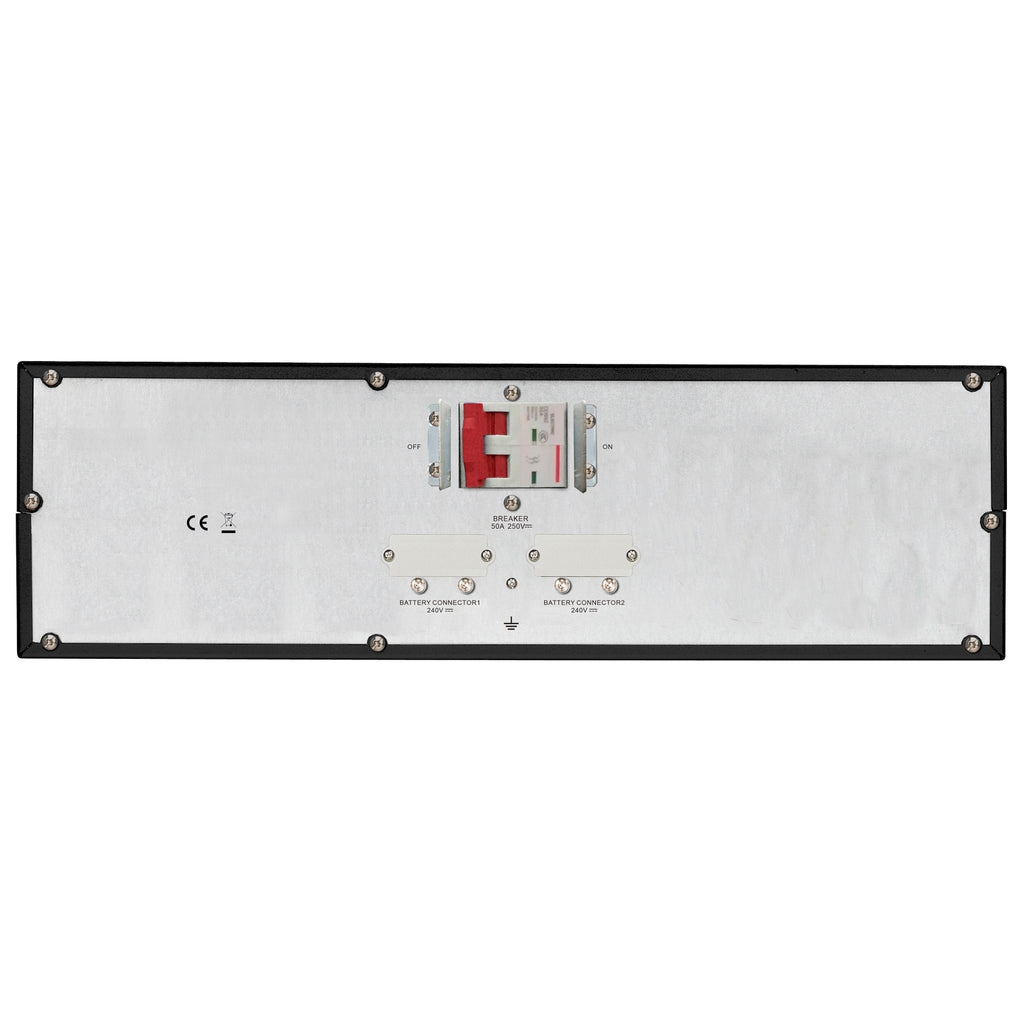 APC Easy UPS On-Line, 6kVA/6kW, Rackmount 5U, 230V, Hard wire 3-wire(1P+N+E) outlet, Intelligent Card Slot, LCD, Extended Runtime, W/O rail kit - Image 3