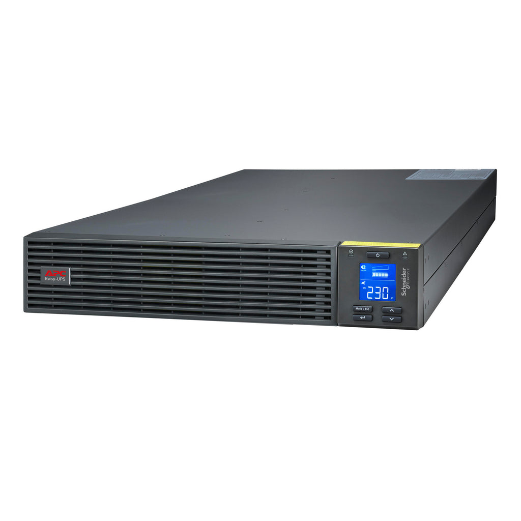 APC Easy UPS On-Line, 6kVA/6kW, Rackmount 2U, 230V, 1x Hard wire 3-wire(1P+N+E) outlet, Intelligent Slot, Extended runtime, No battery, W/O rail kit - Image 2