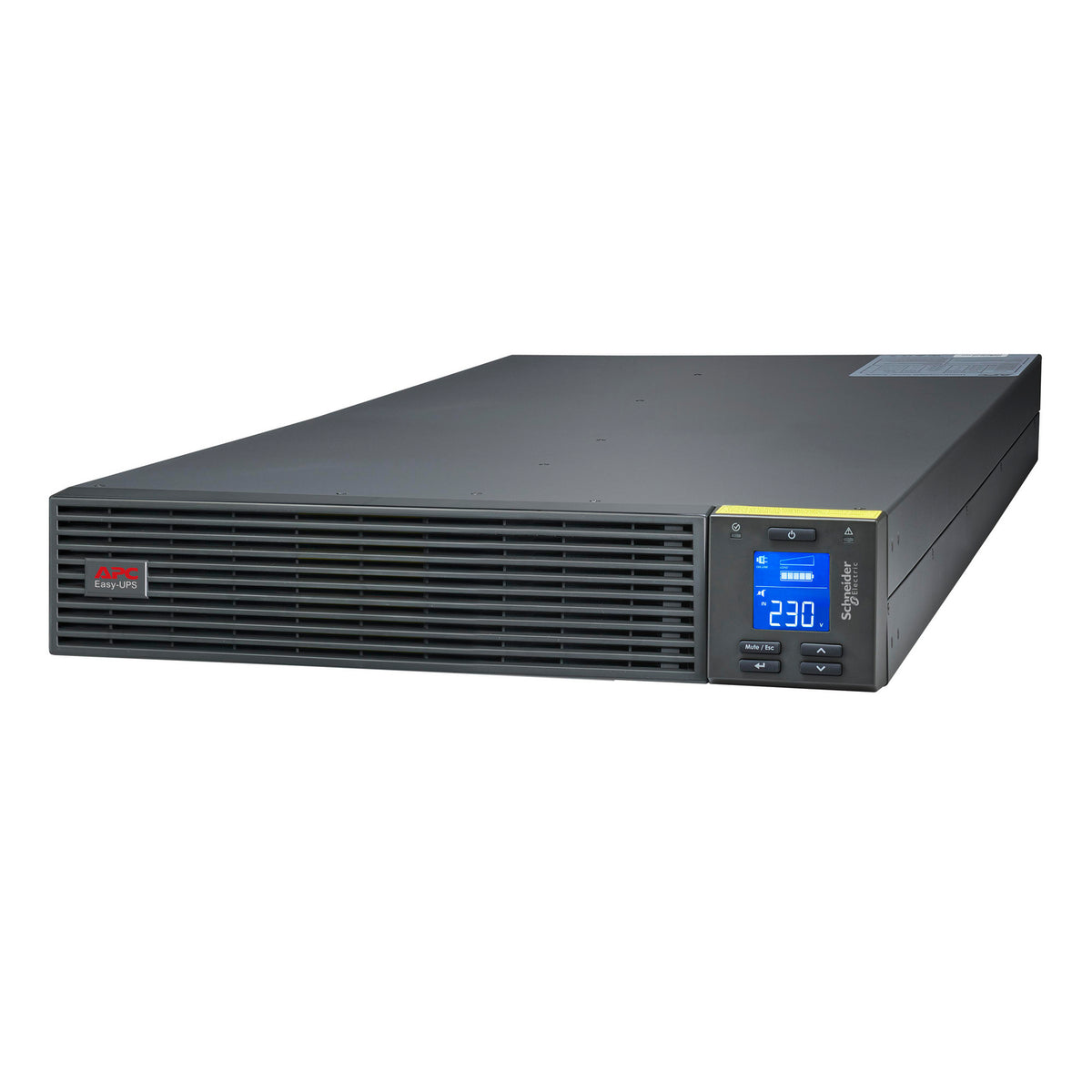APC Easy UPS On-Line, 6kVA/6kW, Rackmount 2U, 230V, 1x Hard wire 3-wire(1P+N+E) outlet, Intelligent Slot, Extended runtime, No battery, W/O rail kit - Image 2