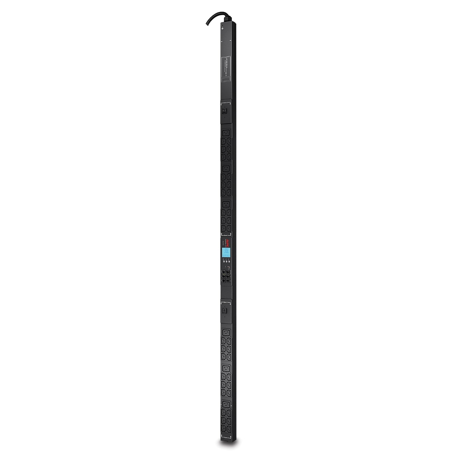 APC Netshelter Metered Rack PDU, 0U, 230V/32A Input, 6x IEC C19 & 36x IEC C13 Outlets - Image 1