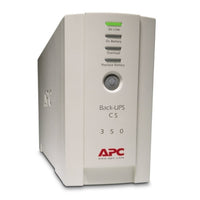 APC Back-UPS 350VA/210W Standby UPS, Tower, 230V/10A Input, 4x IEC C13 Outlets, Lead Acid Battery, User Replaceable Battery - Image 1