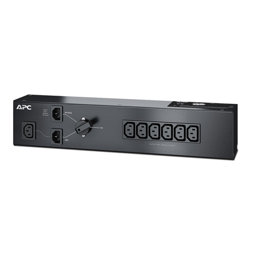 APC Service Bypass PDU, 2U, 1500VA Load Capacity, 230V/10A Input, 6x IEC C13 Outlets - Image 5