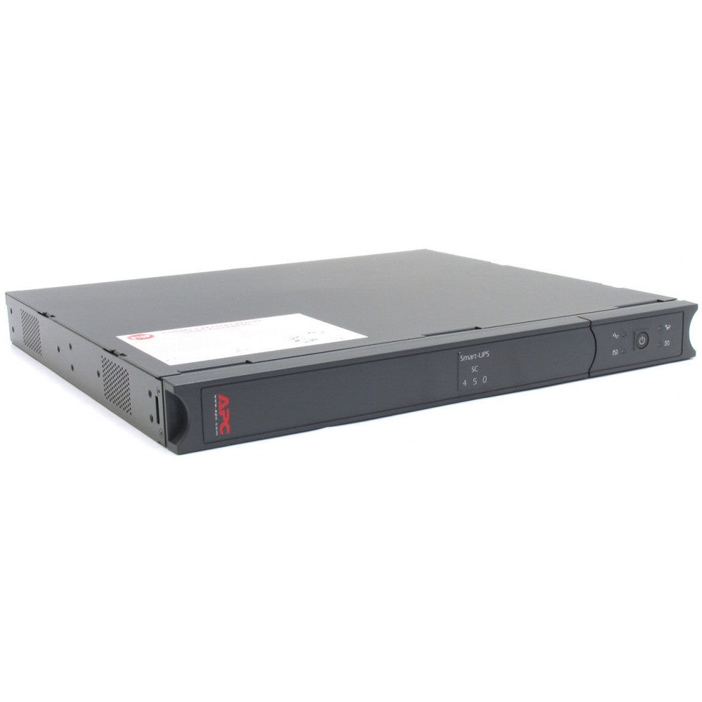 APC Smart-UPS 450VA/280W Line Interactive UPS, 1U Rackmount, 230V/10A Input, 4x IEC C13 Outlets, Lead Acid Battery - Image 1