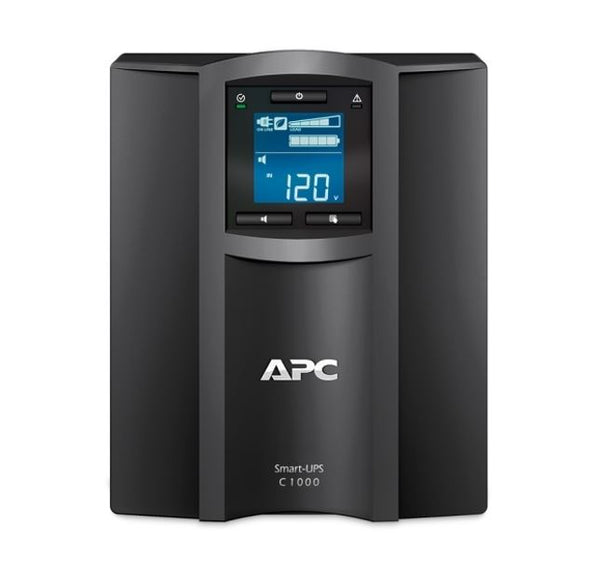 APC Smart-UPS C 1000VA/600W Line Interactive UPS, Tower, 230V/10A Input, 8x IEC C13 Outlets, Lead Acid Battery, SmartConnect Port