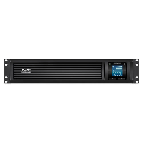 APC Smart-UPS C 2000VA/1300W Line Interactive UPS, 2U Rackmount, 230V/16A Input, 6xIEC C13 Outlets, Lead Acid Battery, Graphic LCD - Image 2