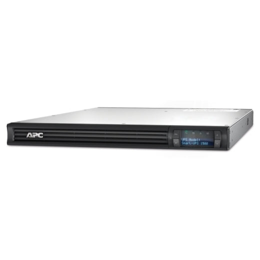 APC Smart-UPS 1500VA/1000W Line Interactive UPS, 1U Rackmount, 230V/10A Input, 4x IEC C13 Outlets, Lead Acid Battery, SmartSlot,LCD - Image 1