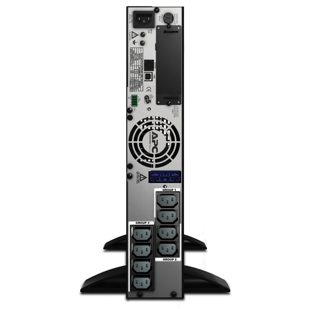 APC Smart-UPS X, Line Interactive, 1500VA, Rack/tower convertible 2U, 230V, 8x C13 IEC, SmartSlot, Extended runtime - Image 4