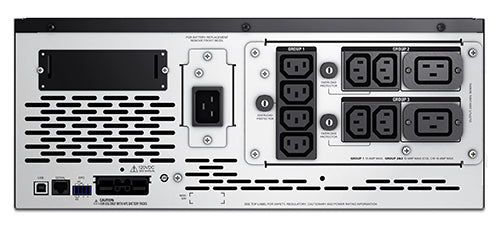 APC Smart-UPS X 2200VA/1980W Line Interactive UPS, 4U RM/Tower, 230V/16A Input, 2x IEC C19 & 8x IEC C13 Outlets, Lead Acid Battery, Short Depth - Image 4