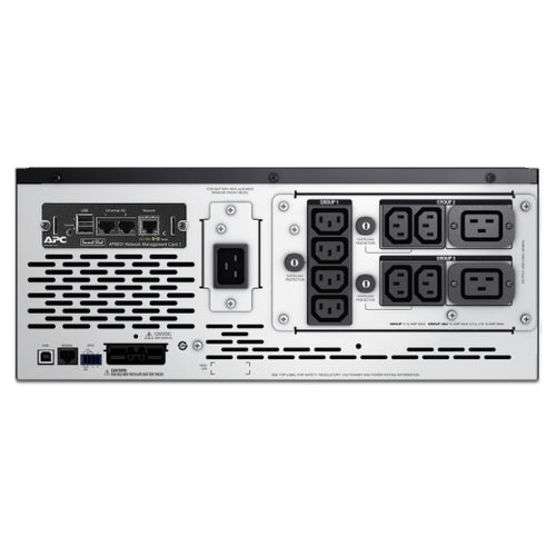 APC Smart-UPS X 3000VA/2700W Line Interactive UPS, 4U Rackmount, 230V/16A Input, 2x IEC C19 & 8x IEC C13 Outlets, Lead Acid Battery, W/ Network Card - Image 2