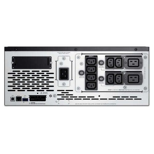 APC Smart-UPS X 3000VA/2700W Line Interactive UPS, 4U Rackmount, 230V/16A Input, 2x IEC C19 & 8x IEC C13 Outlets, Lead Acid Battery - Image 2