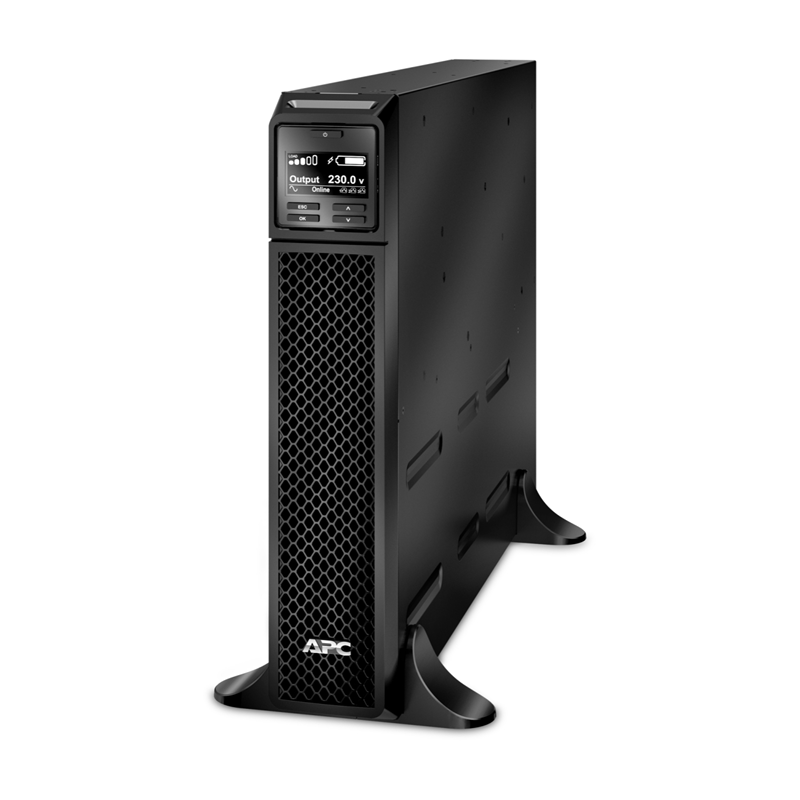 APC Smart-UPS 2200VA/1980W Online UPS, Tower, 230V/16A Input, 2x IEC C19 & 8x IEC C13 Outlets, Lead Acid Battery, SmartSlot, W/O Rail Kit - Image 1