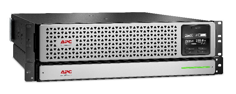 APC Smart-UPS 1500VA/1350W Online UPS, 3U Rackmount, 230V/10A Input, 8x IEC C13 Outlets, Li-Ion Battery, W/ Network Card, W/ Rail Kit - Image 2