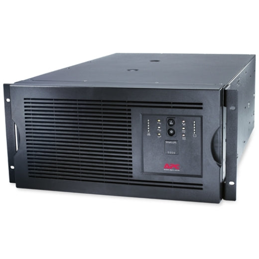 APC Smart-UPS 5000VA/4000W Line Interactive UPS, 5U RM/TW, 230V/HW Input, 2x IEC C19 & 8x IEC C13 Outlets, Lead Acid Battery - Image 1