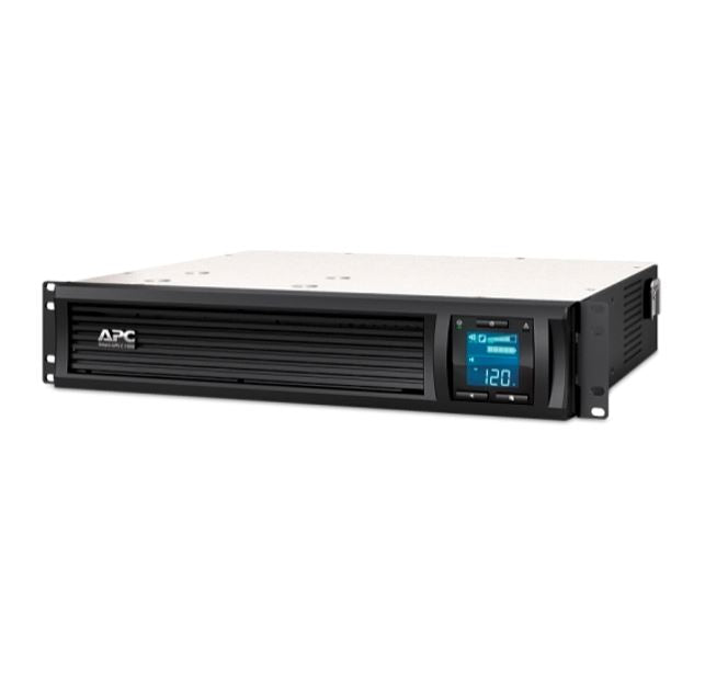 APC Smart-UPS C 1000VA/600W Line Interactive UPS, 2U Rackmount, 230V/10A Input, 4x IEC C13 Outlets, Lead Acid Battery, SmartConnect Port, Graphic LCD - Image 1