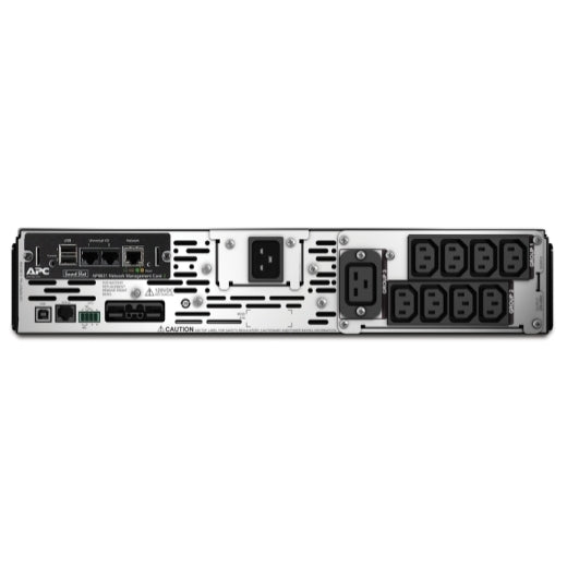APC Smart-UPS X 3000VA/2700W Line Interactive UPS, 2U RM/Tower, 230V/16A Input, 1x IEC C19 & 8x IEC C13 Outlets, Lead Acid Battery, W/ Network Card - Image 2