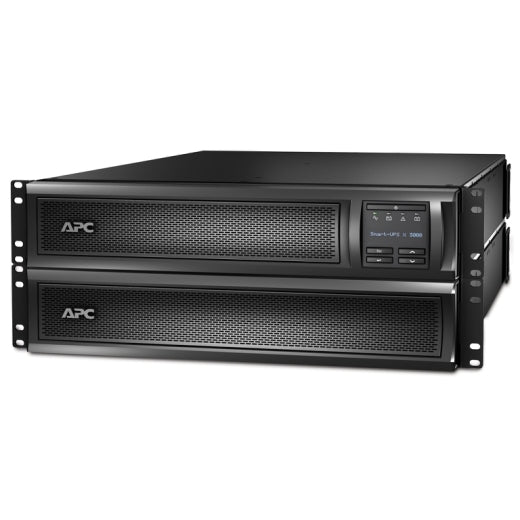 APC Smart-UPS X 3000VA/2700W Line Interactive UPS, 2U RM/Tower, 230V/16A Input, 1x IEC C19 & 8x IEC C13 Outlets, Lead Acid Battery, W/ Network Card - Image 3