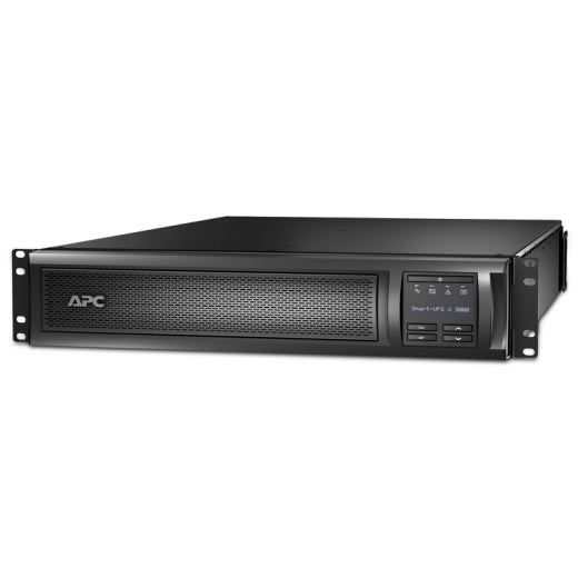 APC Smart-UPS X 3000VA/2700W Line Interactive UPS, 2U RM/Tower, 230V/16A Input, 1x IEC C19 & 8x IEC C13 Outlets, Lead Acid Battery, W/ Network Card - Image 1