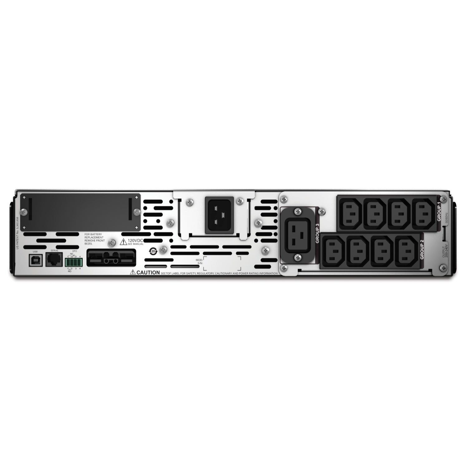 APC Smart-UPS X 3000VA/2700W Line Interactive UPS, 2U RM/Tower, 230V/16A Input, 1x IEC C19 & 8x IEC C13 Outlets, Lead Acid Battery, SmartSlot - Image 2