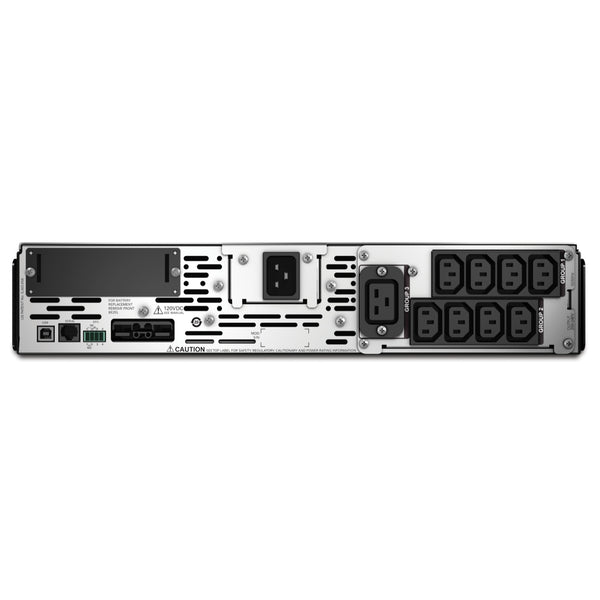 APC Smart-UPS X 3000VA/2700W Line Interactive UPS, 2U RM/Tower, 230V/16A Input, 1x IEC C19 & 8x IEC C13 Outlets, Lead Acid Battery, SmartSlot