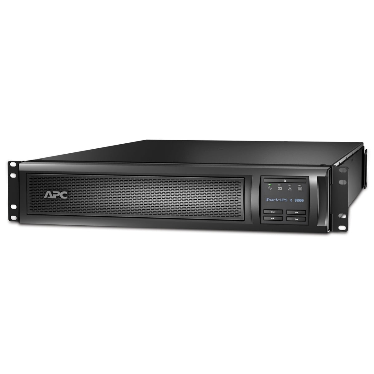 APC Smart-UPS X 3000VA/2700W Line Interactive UPS, 2U RM/Tower, 230V/16A Input, 1x IEC C19 & 8x IEC C13 Outlets, Lead Acid Battery, SmartSlot - Image 1