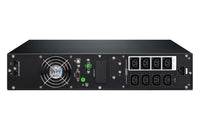 Aten 2000VA/2000W Professional Online UPS with USB/DB9 connection, 8 IEC C13 outlets, optional SNMP support, EPO and RJ port surge protection - Image 3