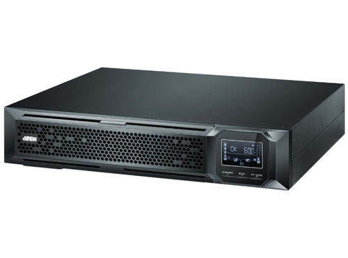Aten 3000VA/3000W Professional Online UPS  with USB/DB9 connection, 8x C13 outlets and 1x C19 outlet, optional SNMP, EPO and RJ port surge protection - Image 1