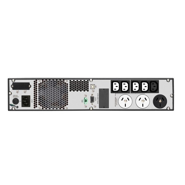 PowerShield Commander RT 2000VA/1800W, 10A input, hot-swappable batteries, 3 AUS sockets, 10A, C13 x 5, 2-year warranty