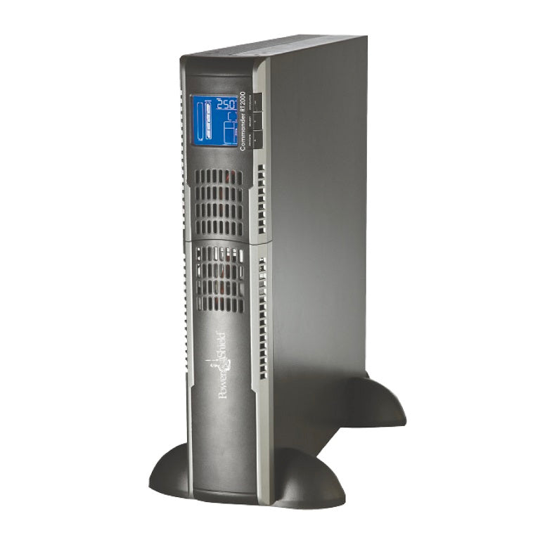 PowerShield Commander RT 2000VA/1800W, 10A input, hot-swappable batteries, 3 AUS sockets, 10A, C13 x 5, 2-year warranty - Image 1
