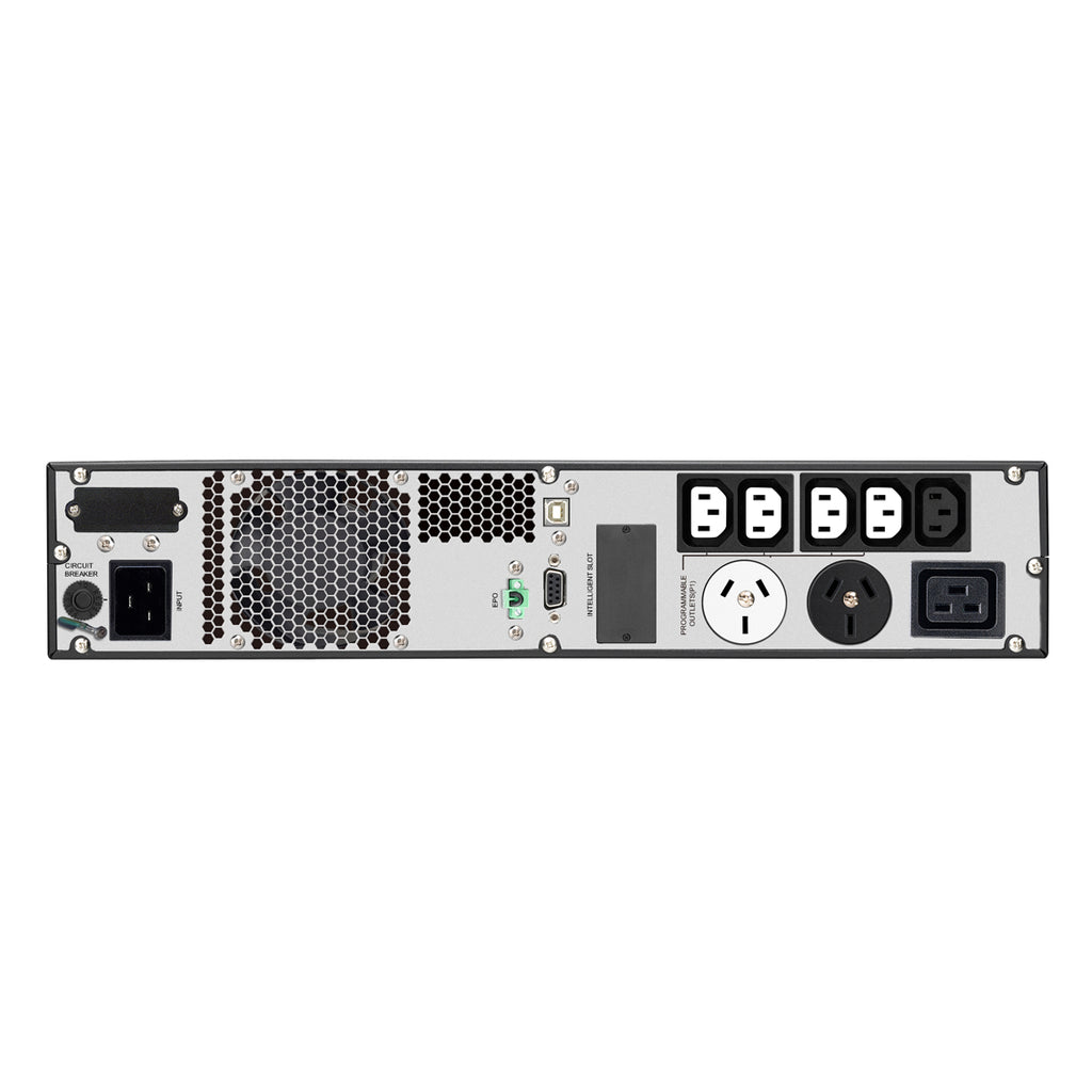 PowerShield Commander RT 3000VA/2700W, 240VAC Input, Hot-swappable batteries, 2 AUS sockets, 10A, C13 x 5, 15A, C19 x 1, 2-year warranty - Image 3