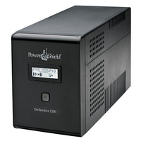 PowerShield Defender 1200VA/720W  UPS, AVR, LCD display, 6 AUS sockets, user-replaceable batteries, 2-year warranty - Image 1