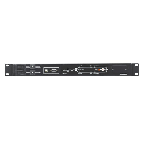 PowerShield Rack ATS 3kVA, Dual 15A C20 inputs, 1 x C19, 8 x C13 outputs, ensures reliable power switching