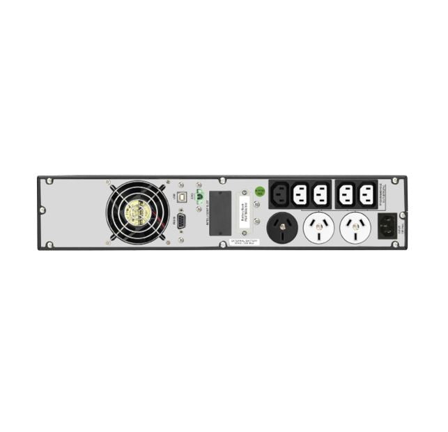 PowerShield Centurion RT 1000VA Long Run Model - 10 Amp, True On-Line Double Conversion Rack/Tower UPS, 3 AUS sockets, 10A, C13 x 5, 2-year warranty - Image 2