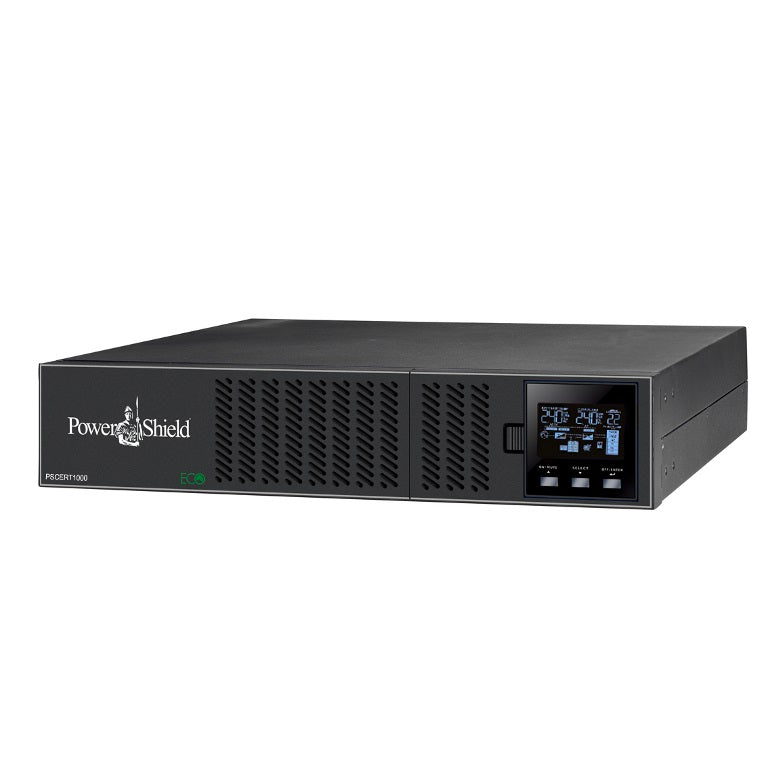 PowerShield Centurion RT 1000VA/900W - 10Amp True Online Double Conversion Rack/Tower UPS, 3 AUS sockets, 10A, C13 x 5, 2-year warranty - Image 2