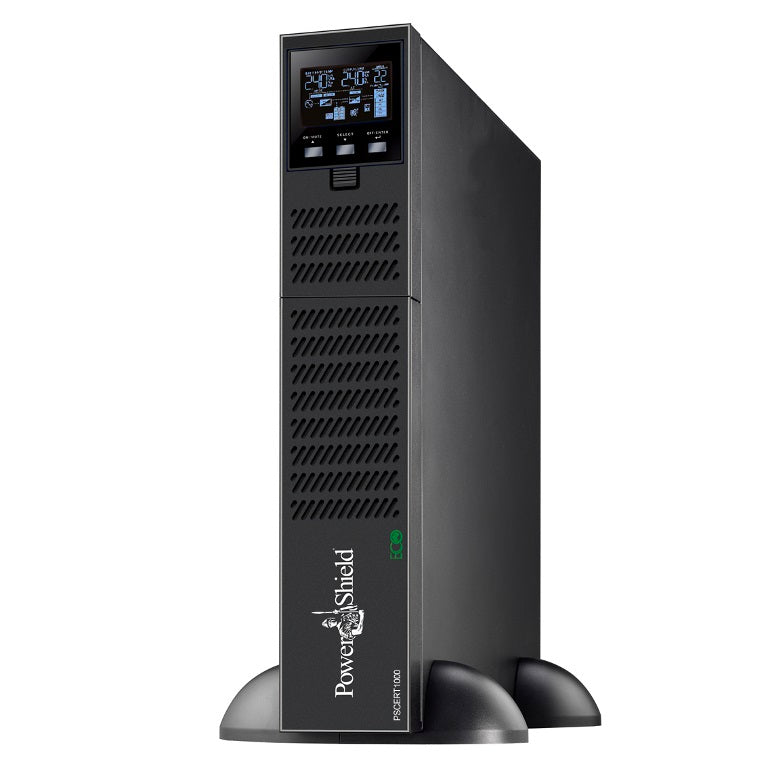 PowerShield Centurion RT 1000VA/900W - 10Amp True Online Double Conversion Rack/Tower UPS, 3 AUS sockets, 10A, C13 x 5, 2-year warranty - Image 4