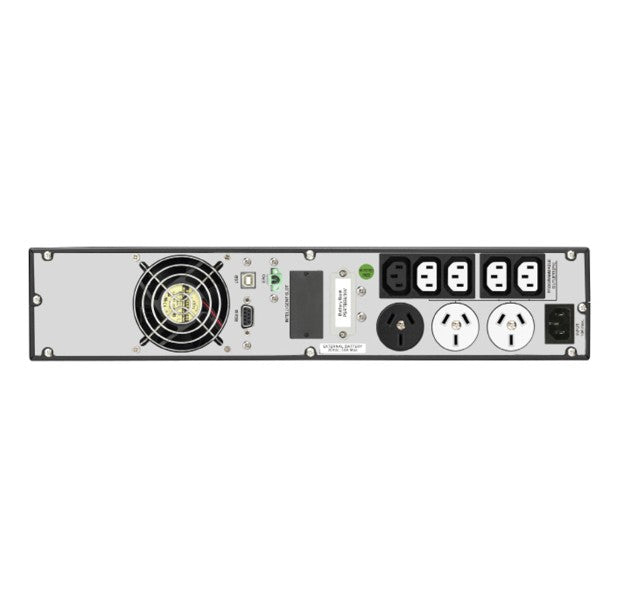 PowerShield Centurion RT 1500VA/1350W - 2U - True Online Double Conversion Rack/Tower UPS, 3 AUS sockets, 10A, C13 x 5, 2-year warranty - Image 3