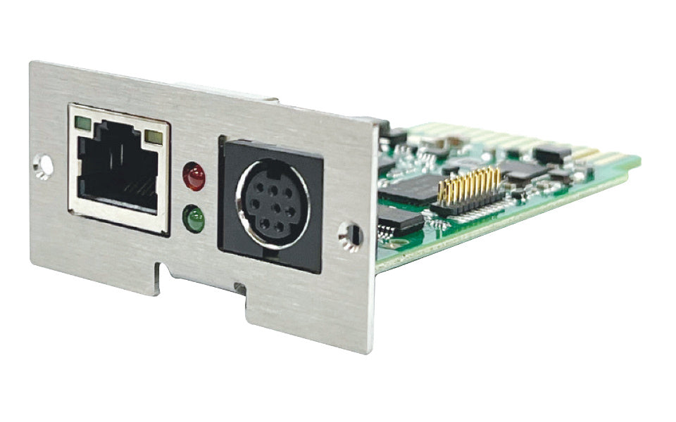 PowerShield Cyber Secure SNMP/Web Card, Mini-Slot, enhances network management and monitoring capabilities for UPS systems - Image 1