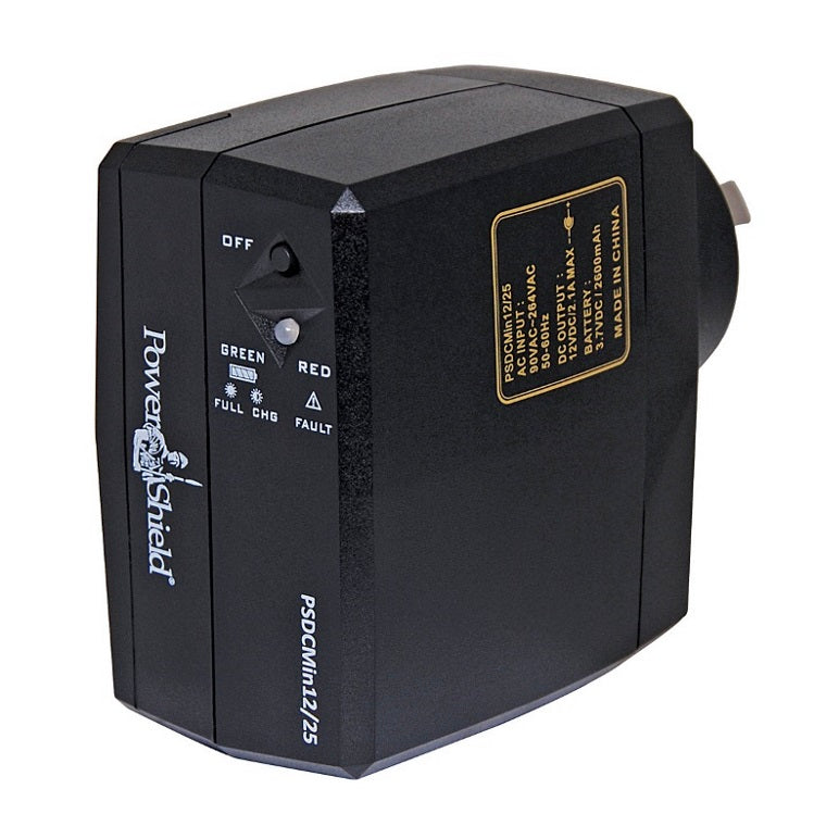 PowerShield DC Mini 12V DC 18W (1.5A) Plug Pack UPS, compact and efficient power backup for small DC devices - Image 1
