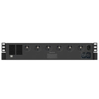 PowerShield Defender RackMount 800VA/480W, 2RU Shallow depth UPS, 6 AUS sockets, 2 x 10 Amp IEC, user-replaceable batteries, 2-year warranty - Image 3