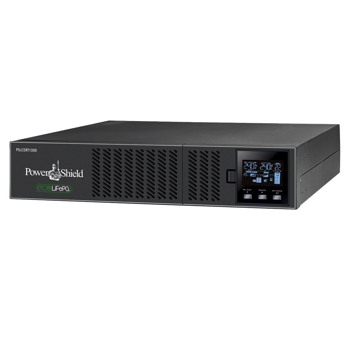 PowerShield LiFePO4 Centurion RT 1000VA/900W - 10Amp, 3 AUS, 5 C13, hot-swappable batteries, 5-year warranty - Image 2