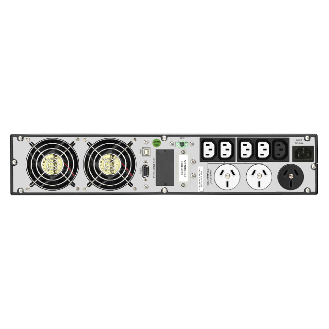 PowerShield LiFePO4 Centurion RT 2000VA/1800W - 10Amp, 3 AUS, 5 C13 hot-swappable batteries, 5-year warranty - Image 3