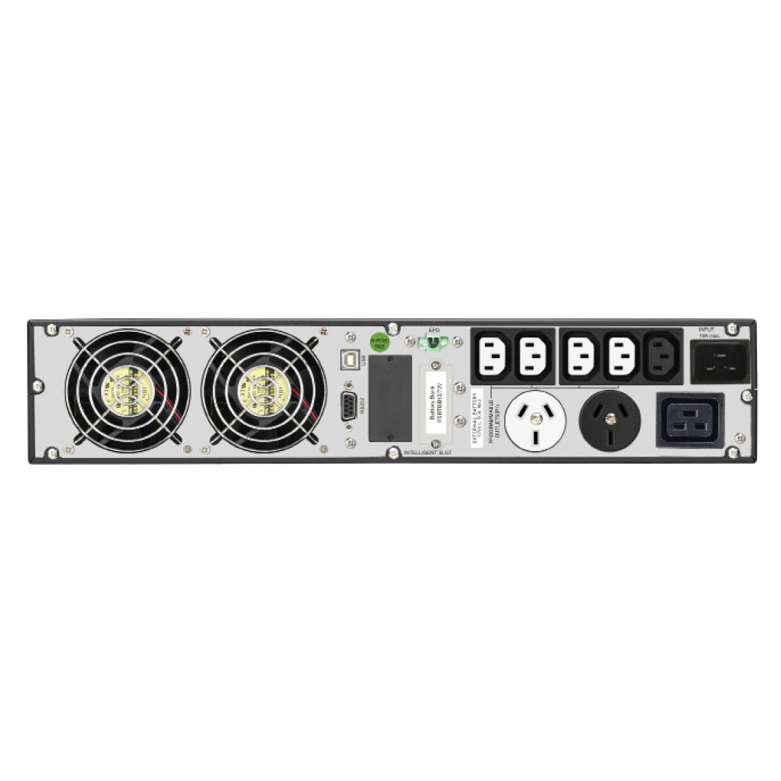 PowerShield LiFePO4 Centurion RT 3000VA/2700W - 15Amp, 2 AUS, 5 C13, 1 C19, hot-swappable batteries, 5-year warranty - Image 3