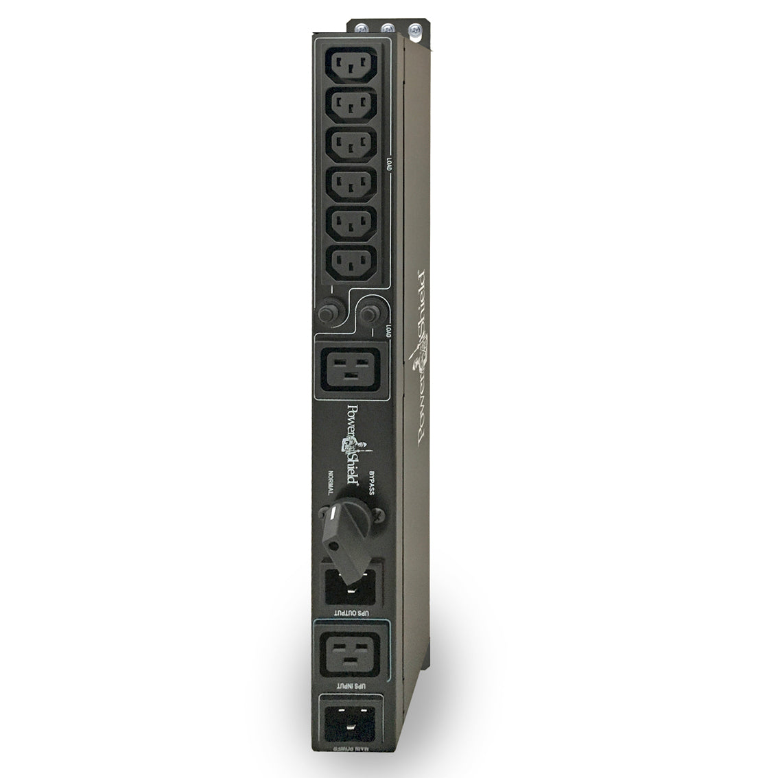 PowerShield Rack Mount Bypass Switch Plus Hot Swap PDU for 3kVA, 1U, 15Amp Input, facilitates safe maintenance procedures - Image 2
