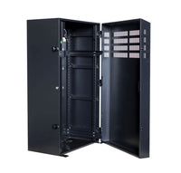 PowerShield Vertical Wall Mount Rack with 8U vertical capacity, provides secure and space-saving mounting for UPS systems - Image 1