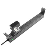 PowerShield Horizontal PDU with 10A Aus Input plug, 6 x ANZ 10Amp outlets, provides reliable power distribution for horizontal installations - Image 4