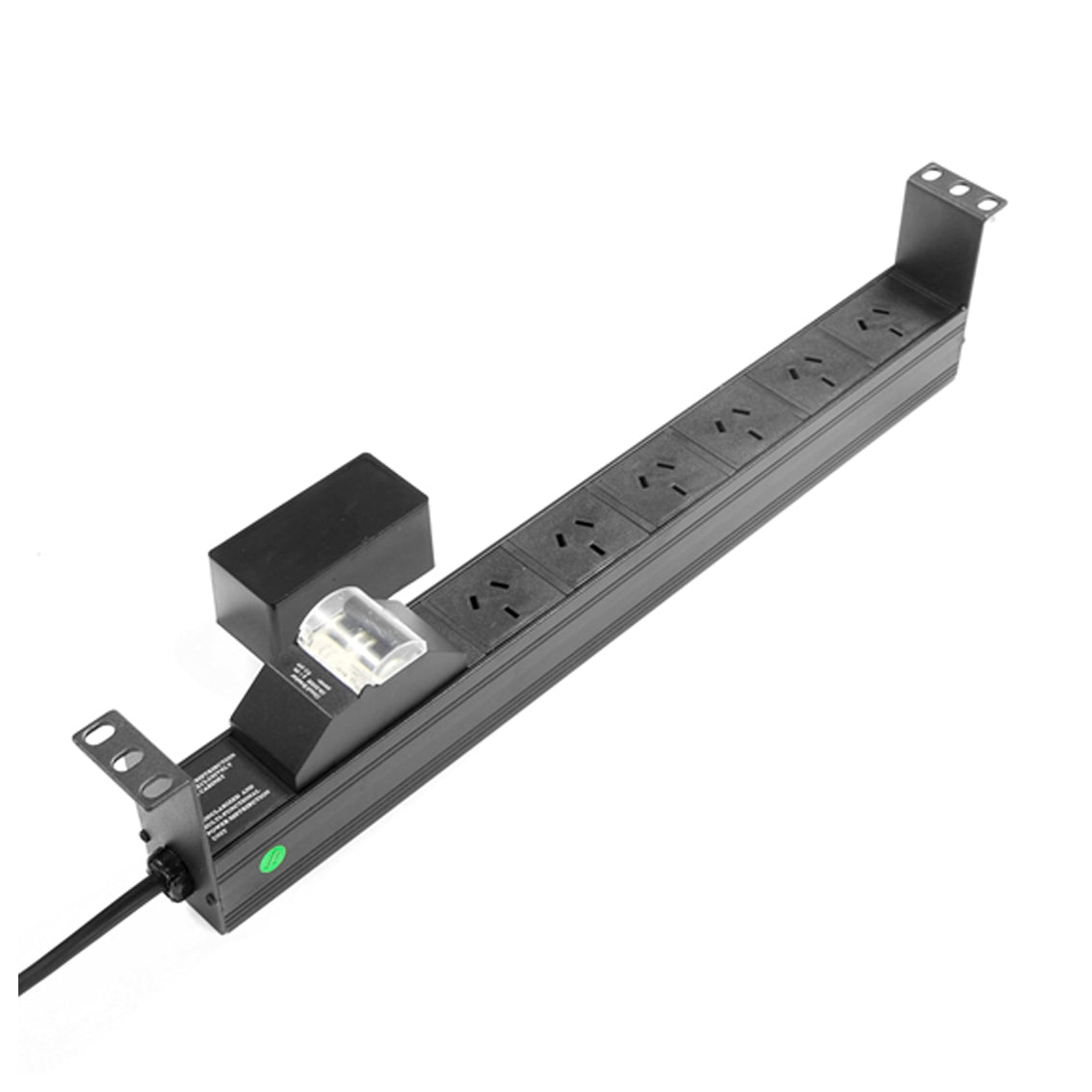 PowerShield Horizontal PDU with 10A Aus Input plug, 6 x ANZ 10Amp outlets, provides reliable power distribution for horizontal installations - Image 4