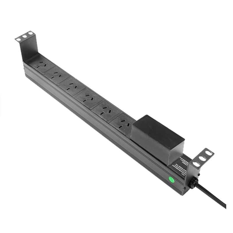 PowerShield Horizontal PDU with 10A Aus Input plug, 6 x ANZ 10Amp outlets, provides reliable power distribution for horizontal installations - Image 3