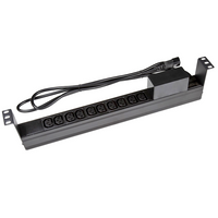 PowerShield Horizontal PDU with IEC C14 Input, 10 x C13 outlets, provides reliable power distribution for horizontal installations - Image 3