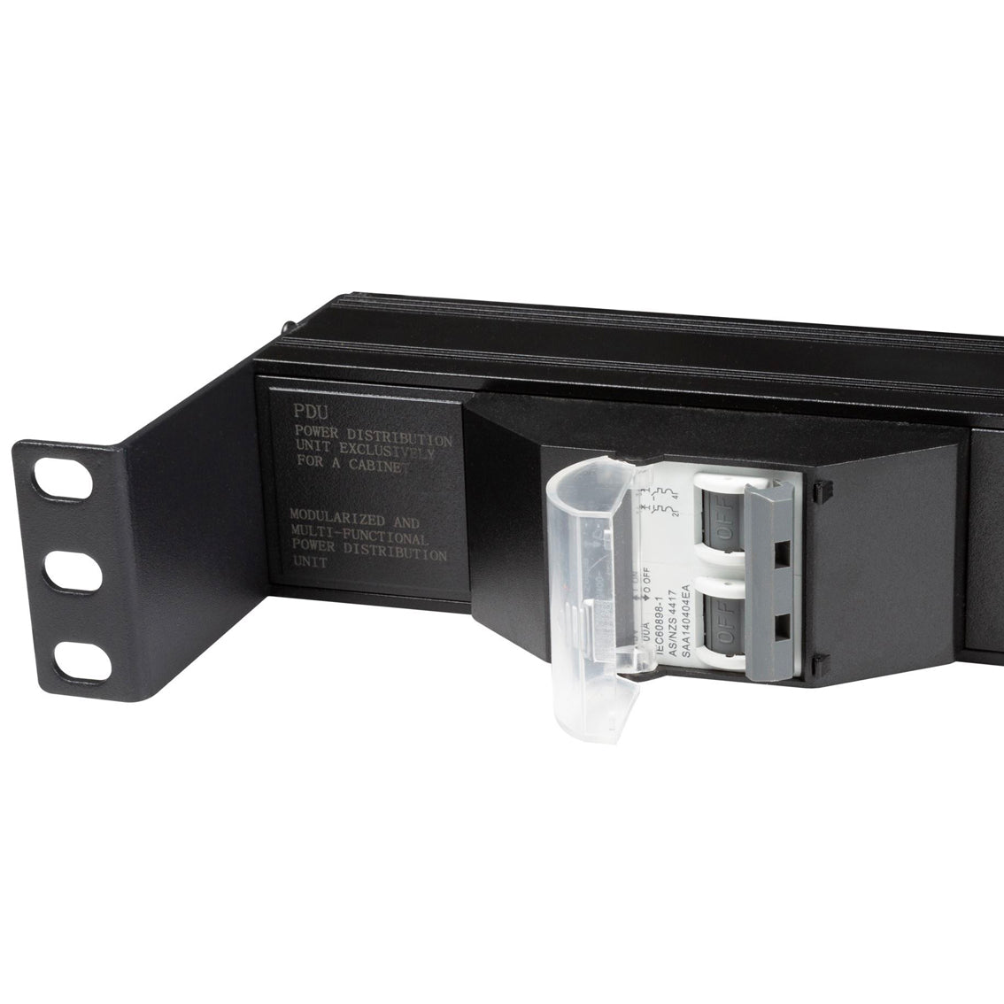 PowerShield Horizontal PDU with IEC C14 Input, 10 x C13 outlets, provides reliable power distribution for horizontal installations - Image 2