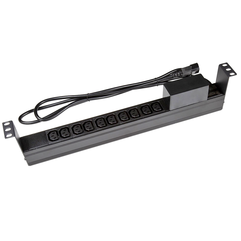 PowerShield Horizontal PDU with IEC C14 Input, 10 x C13 outlets, provides reliable power distribution for horizontal installations - Image 3