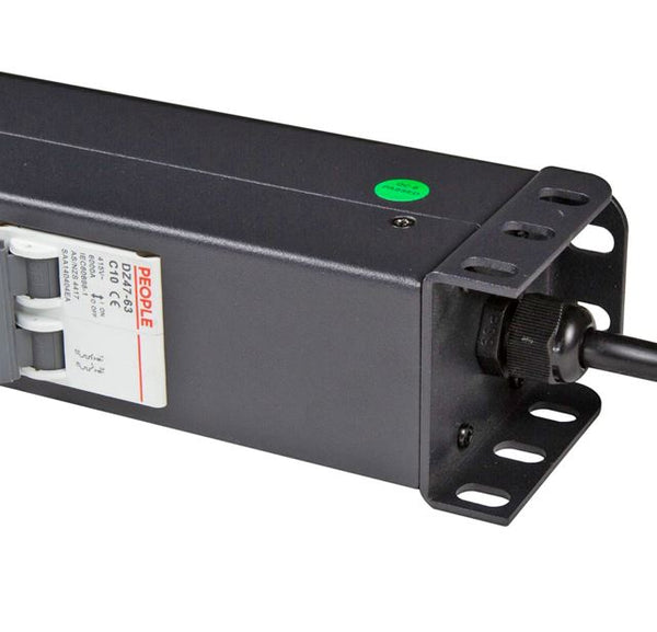 PowerShield Vertical PDU with IEC C20 Input, 10 x C13 outlets, provides reliable power distribution for vertical installations